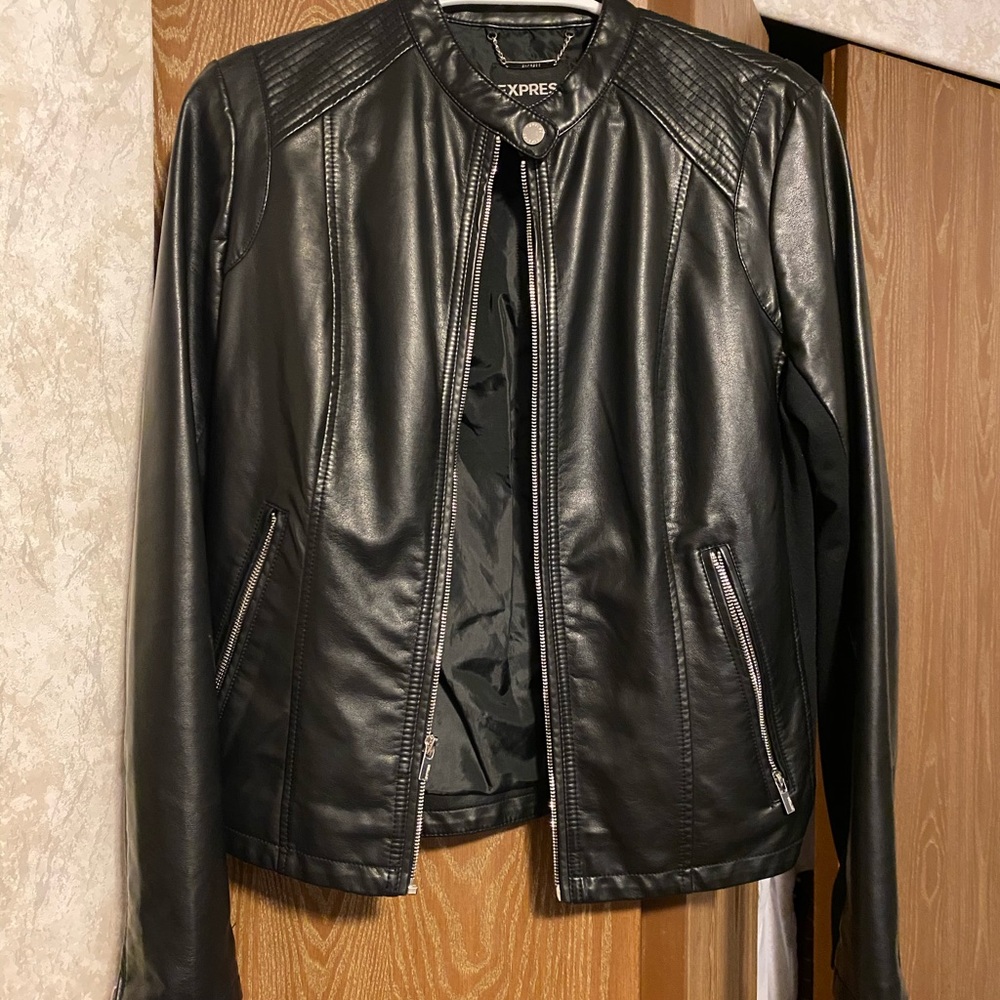 Express Faux Leather Jacket
